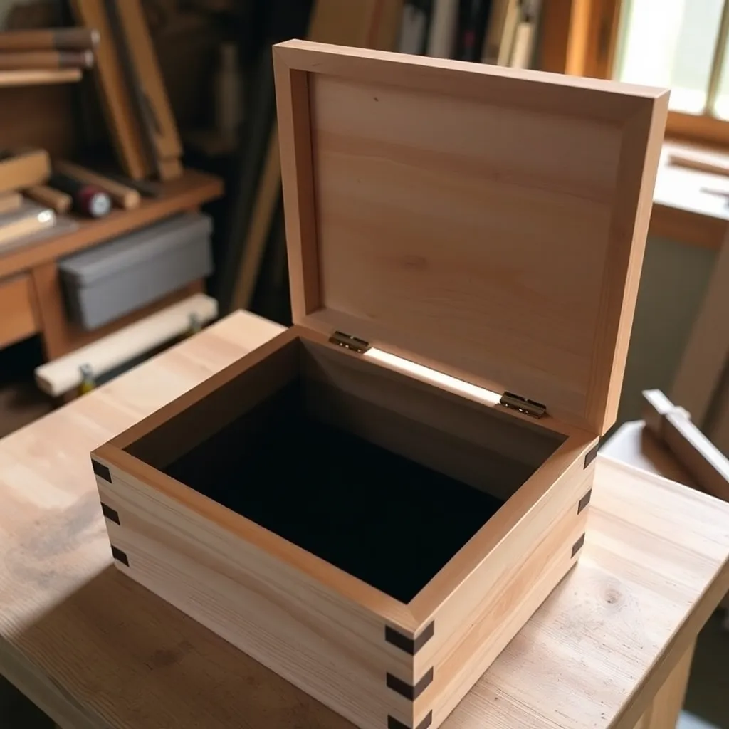 Step 5: Build a Keepsake Box With Velvet Lining - woodworking guide