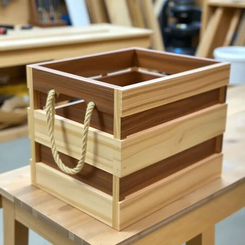 Step 2: Build a Stackable Storage Crate - woodworking guide