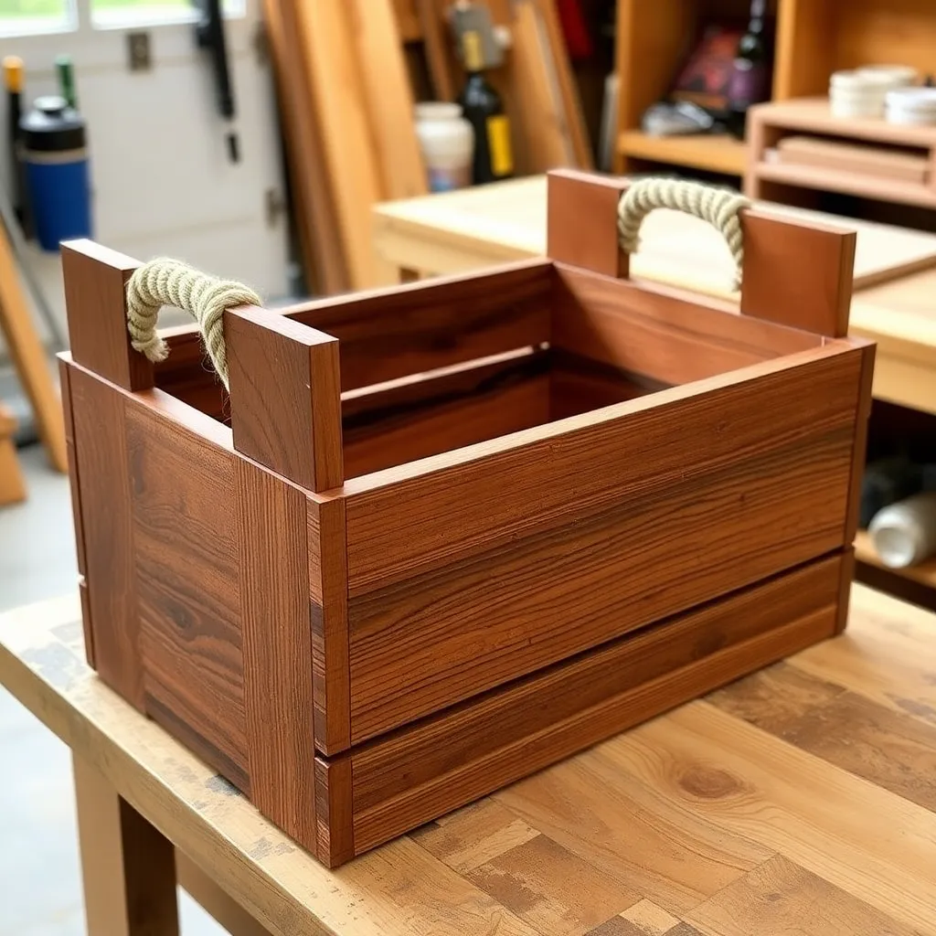 Step 3: Build a Garden Harvest Crate - woodworking guide