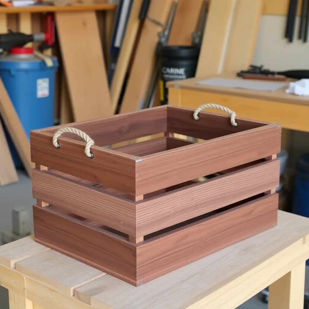 Step 6: Build a Crate Side Table - woodworking guide