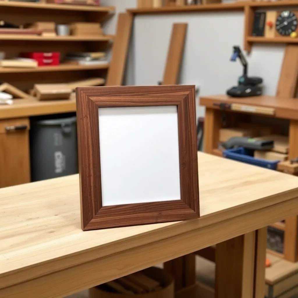 Build a Walnut Frame for an 8×10 Photo — Woodworking Picture Frame: 8 Frame Builds for Every Skill Level