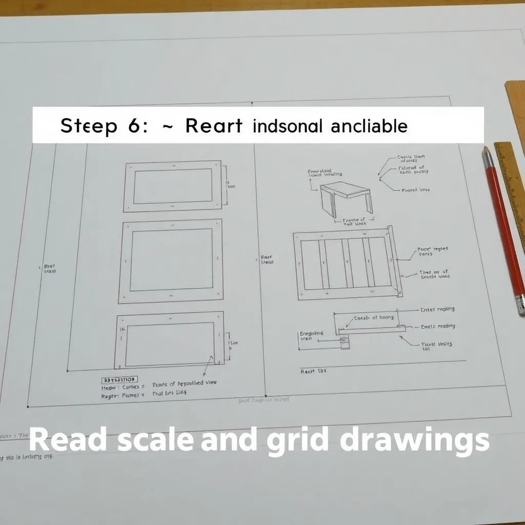 Step 6: Read Scale and Grid Drawings — Woodworking Plan Symbols: How to Read Any Plan Drawing Accurately