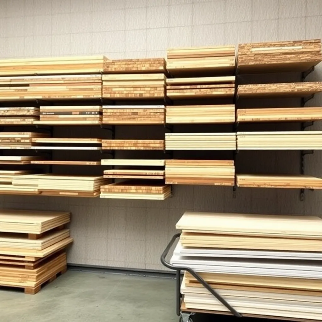 Organize Lumber Storage