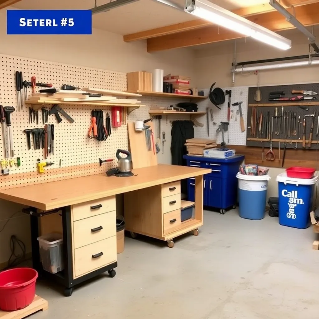 Step 5: Build an Assembly Table (Flat Surface for Glue-Ups) — Woodworking Shop Setup: Build a Functional One-Car Garage Workshop From Scratch