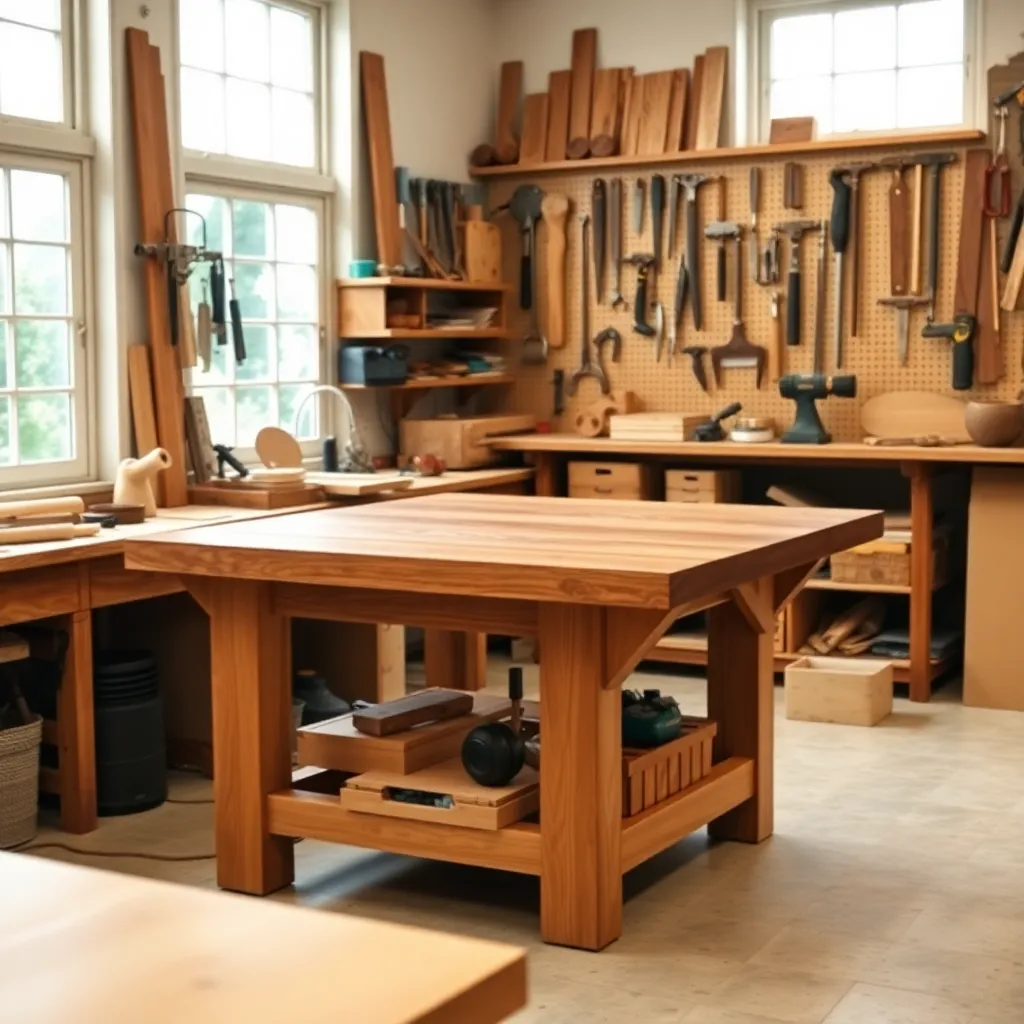 Workbench Plans: Shop Benches, Sawhorses & Tool Storage